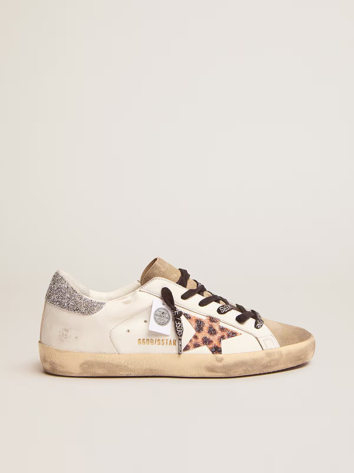 Golden goose super star léopard pailletée