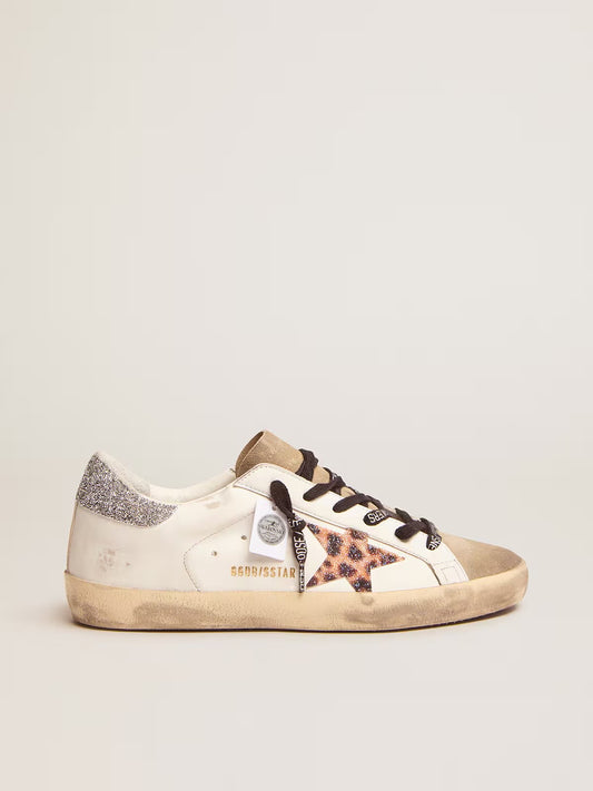 Golden goose super star léopard pailletée